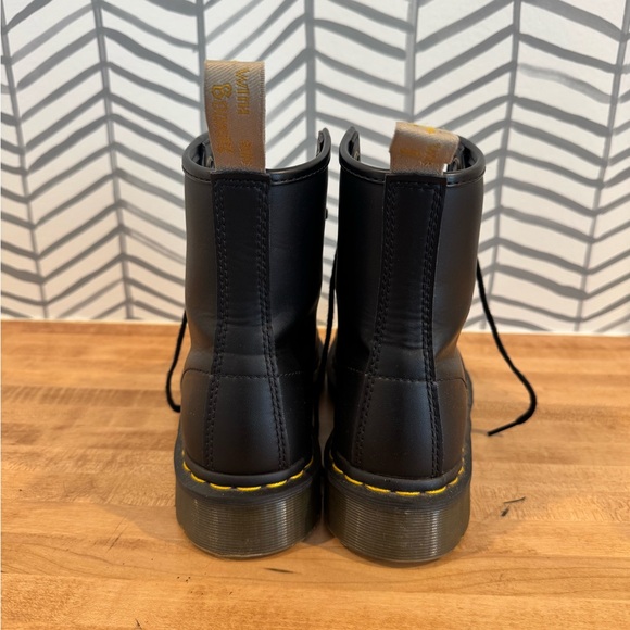 Dr. Martens Black Combat Boots - Picture 3 of 5